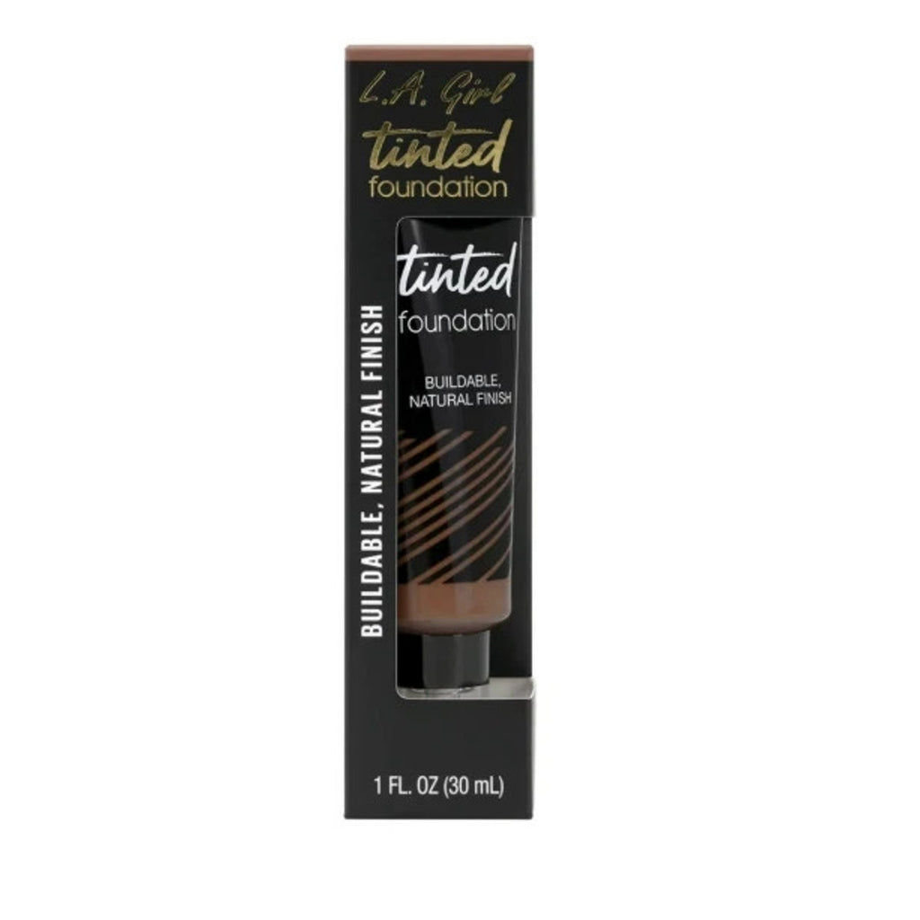 L.A. Girl Tinted Foundation Warm Sienna GLM768 Buildable Natural Finish 1oz