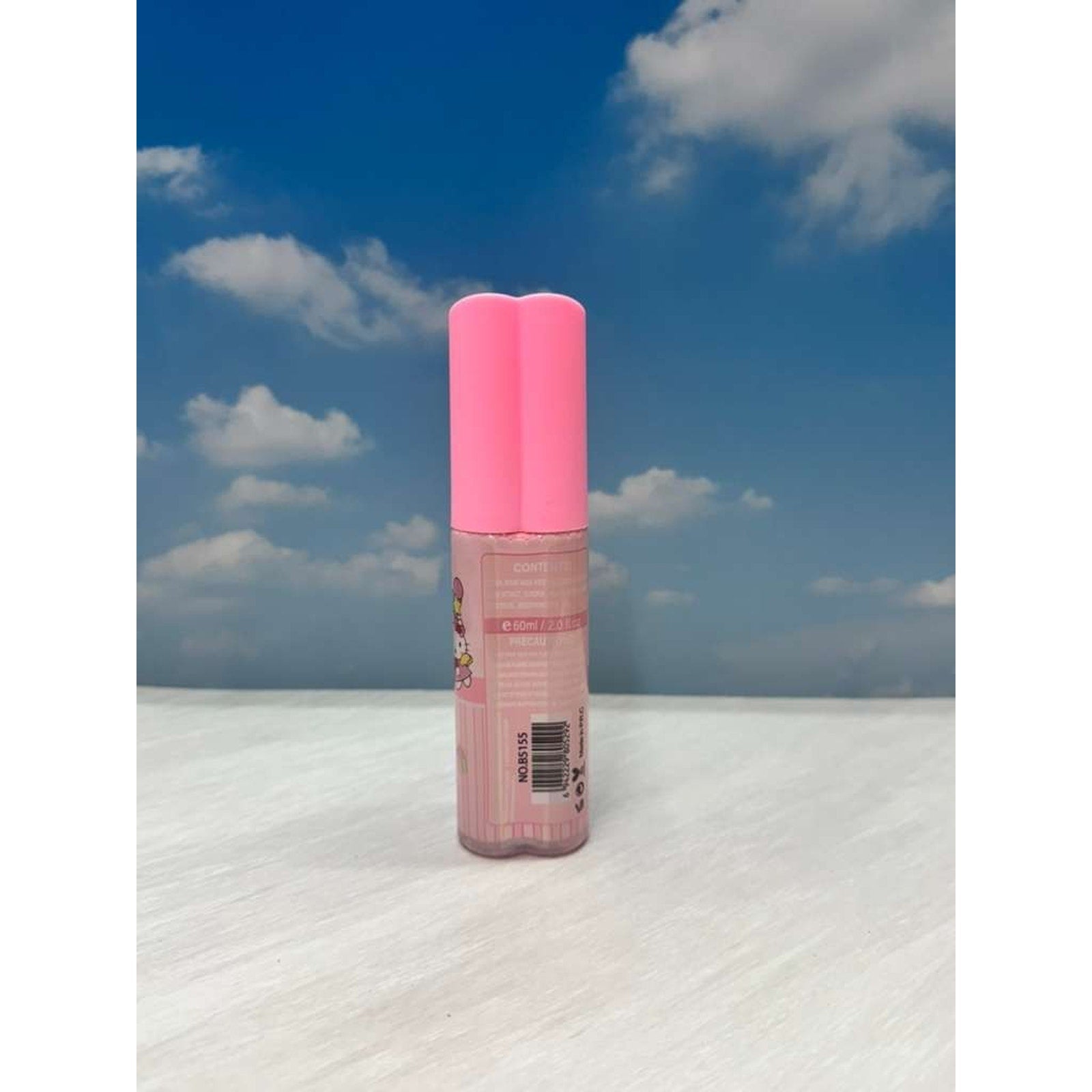 Hello Kitty FavorBeauty Cute Cartoon Perfume Spray 60ml Pink Heart Cap Kawaii