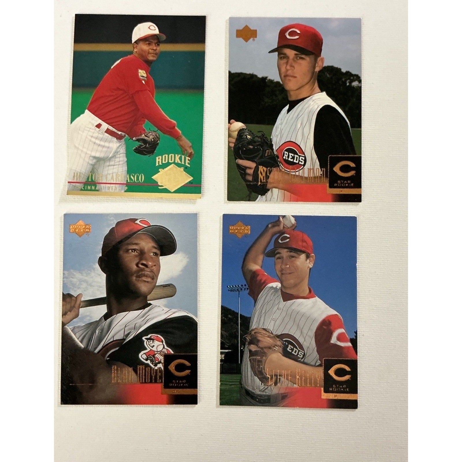 Great lot of Cincinnati Reds baseball cards Lot Of 62 Cards Good Condition