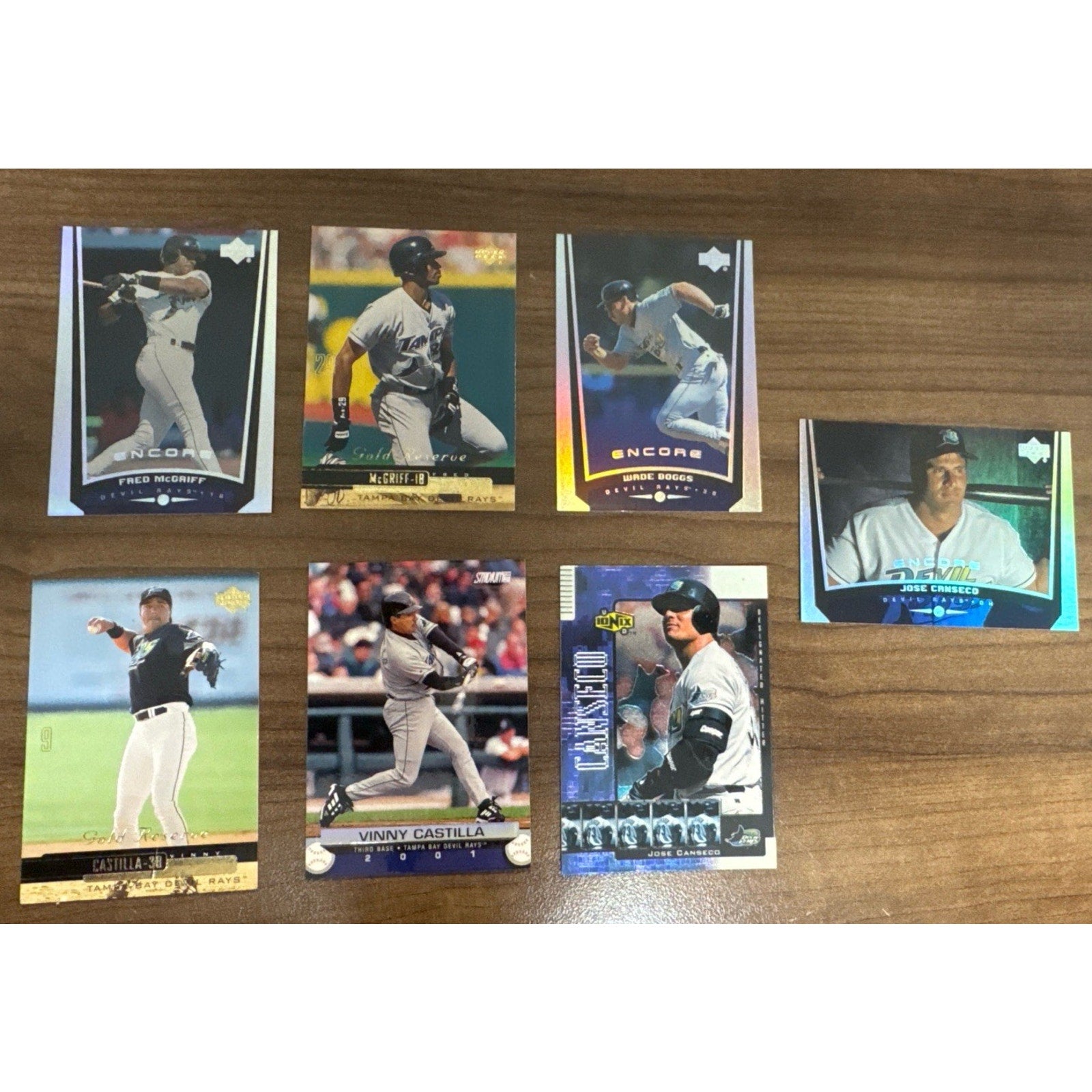 MLB Insert Lot Upper Deck Encore Gold Reserve Ionix Wade Boggs McGriff Canesco