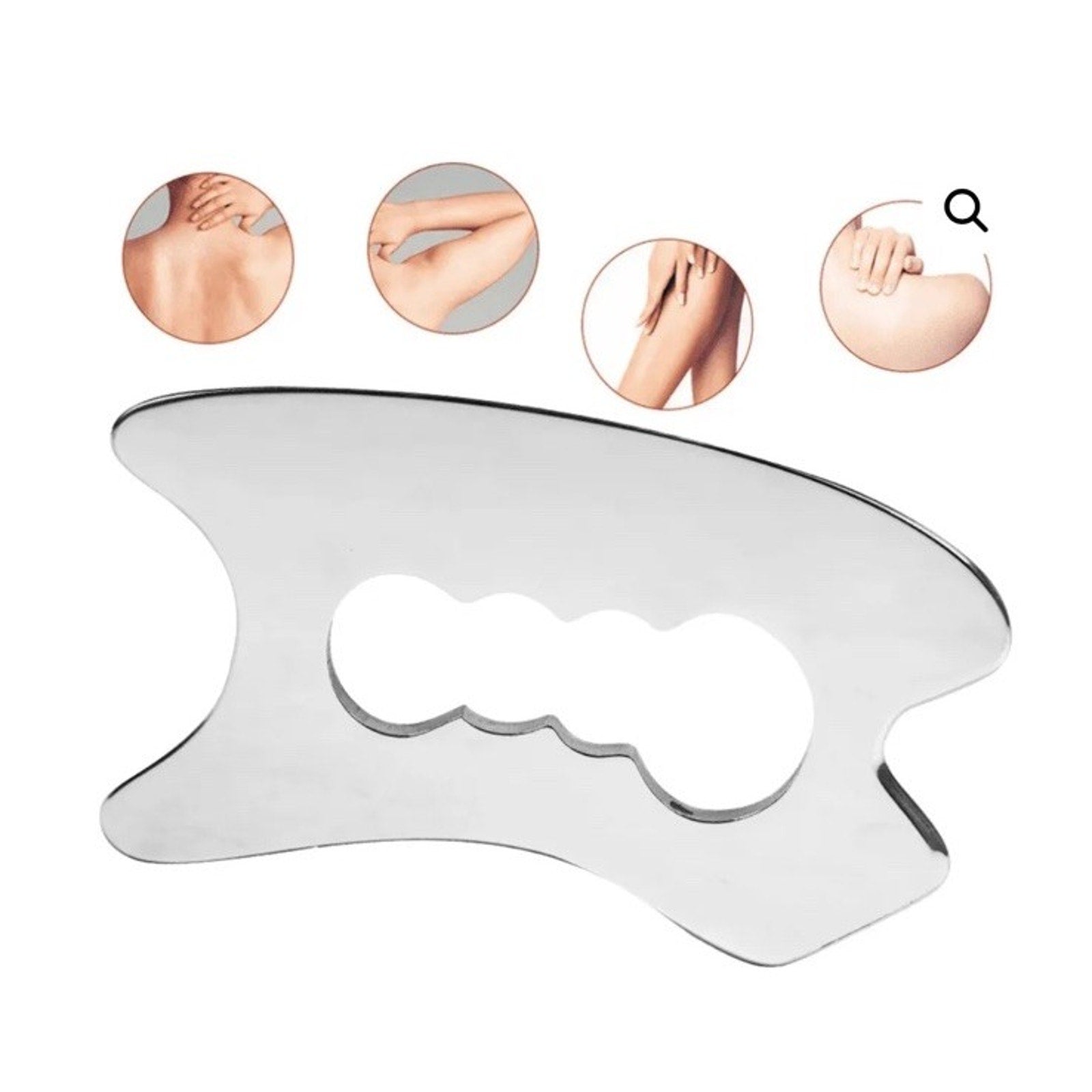 Gua Sha Massage Tool for Soft Tissue, Physical Therapy for Back Legs Arms Neck