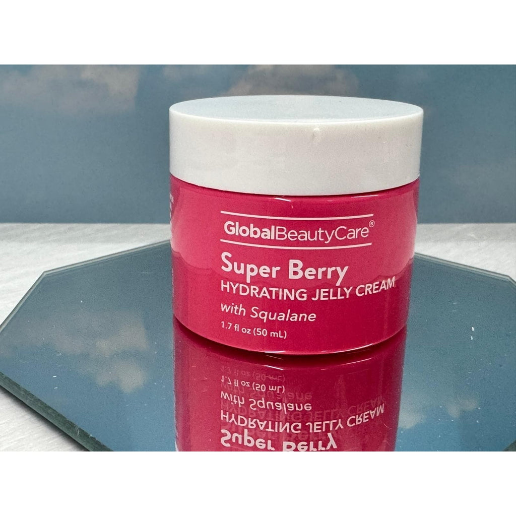 Global Beauty Care Super Berry Hydrating Jelly Cream with Squalane 1.7 oz Moistu