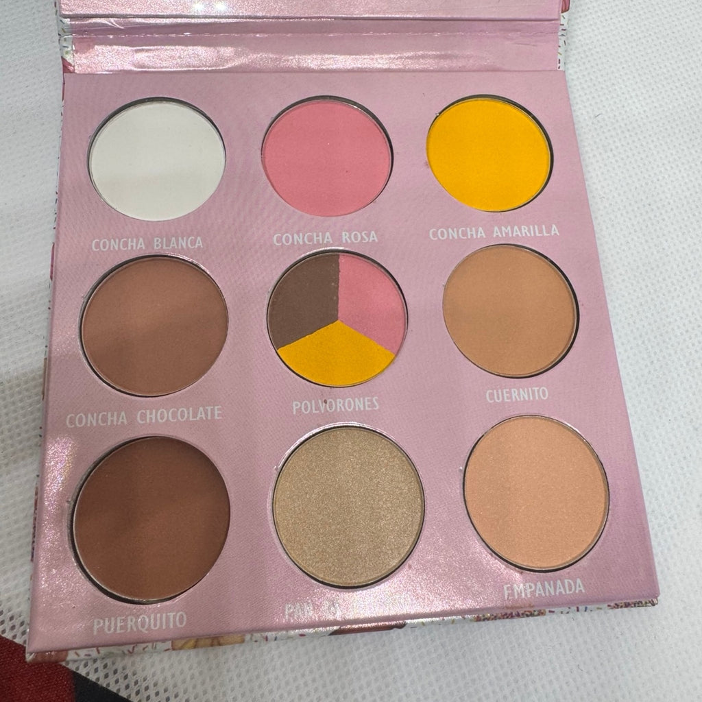 AMUSE cosmetics PAN DULCE 9 Color Eyeshadow Palette