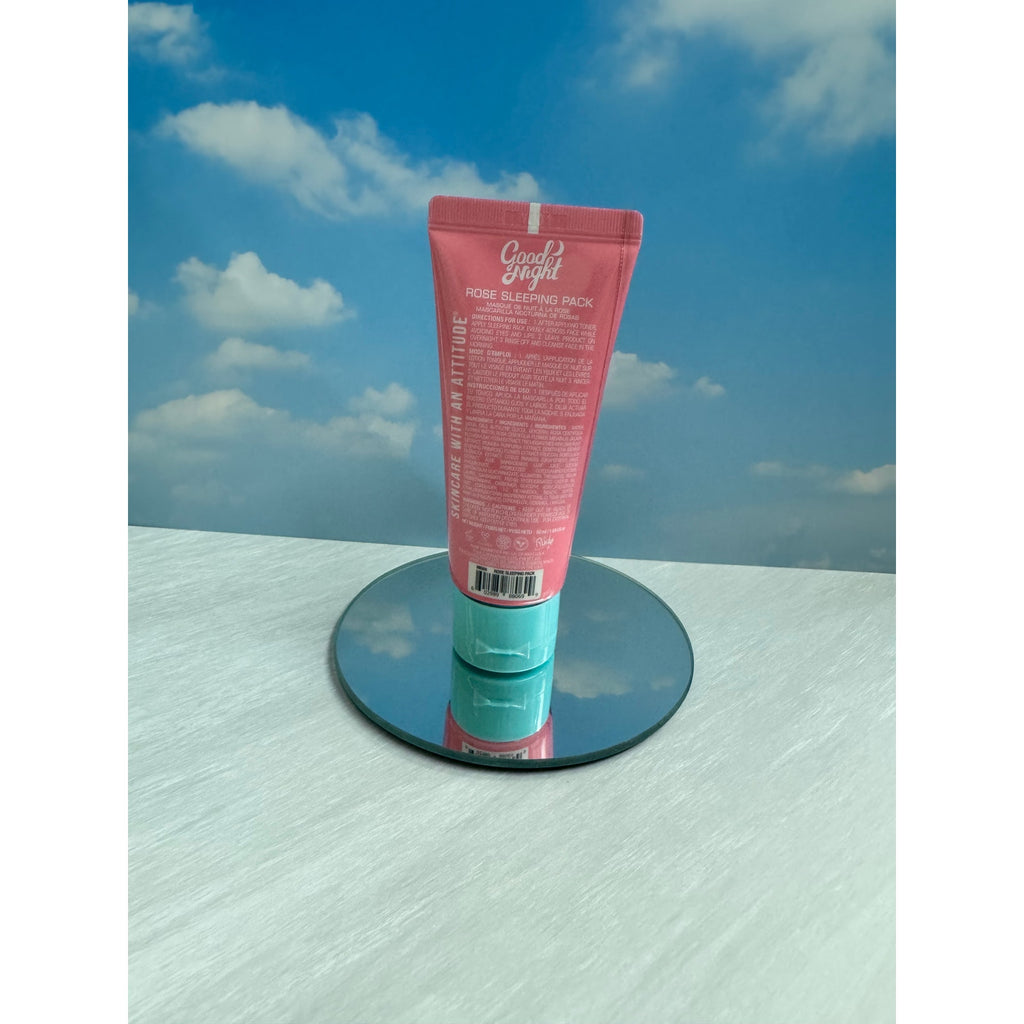Rude Good Night Rose Sleeping Pack Overnight Mask K-Beauty Hydrating Night Face Mask