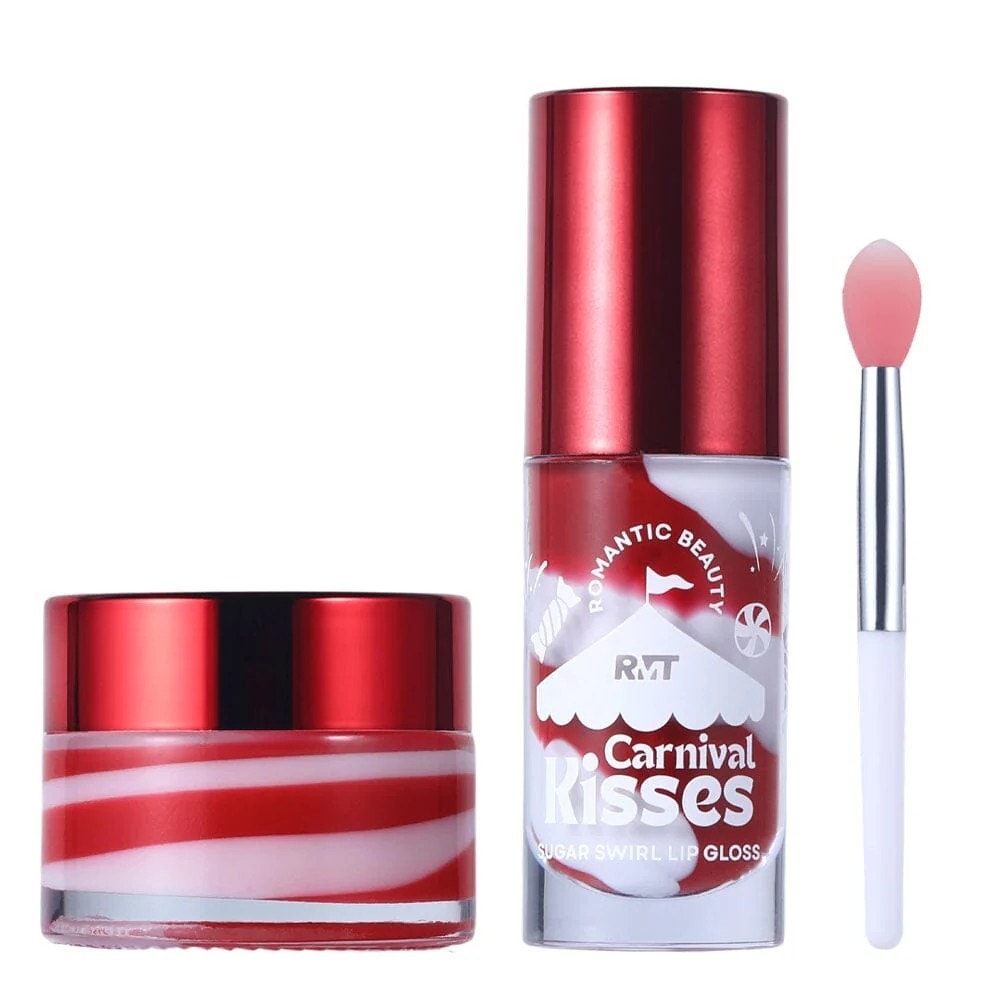 ROMANTIC BEAUTY- CARNIVAL KISSES- LIP GLOSS & LIP MASK SET-1PC