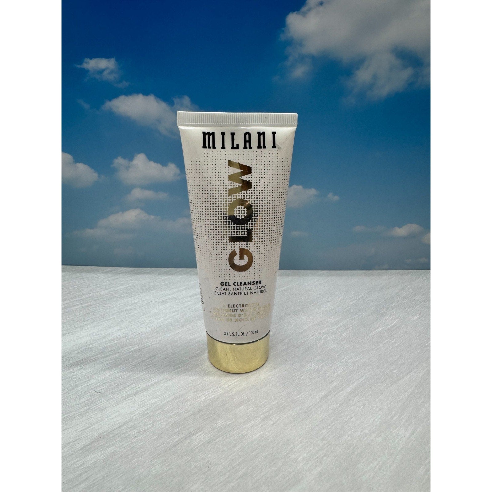 Milani Glow Gel Cleanser 3.4oz + Supergoop Glow Screen SPF 40 Skincare Set
