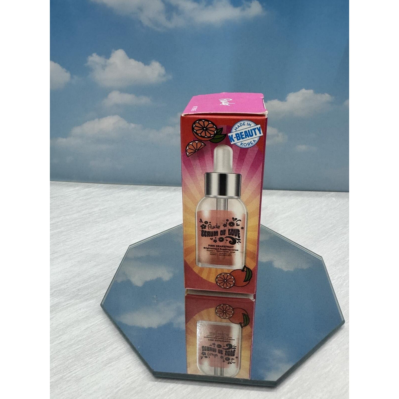 Rude Serum Of Love Pink Grapefruit Vitamin C Brightening Repairing Serum 30ml
