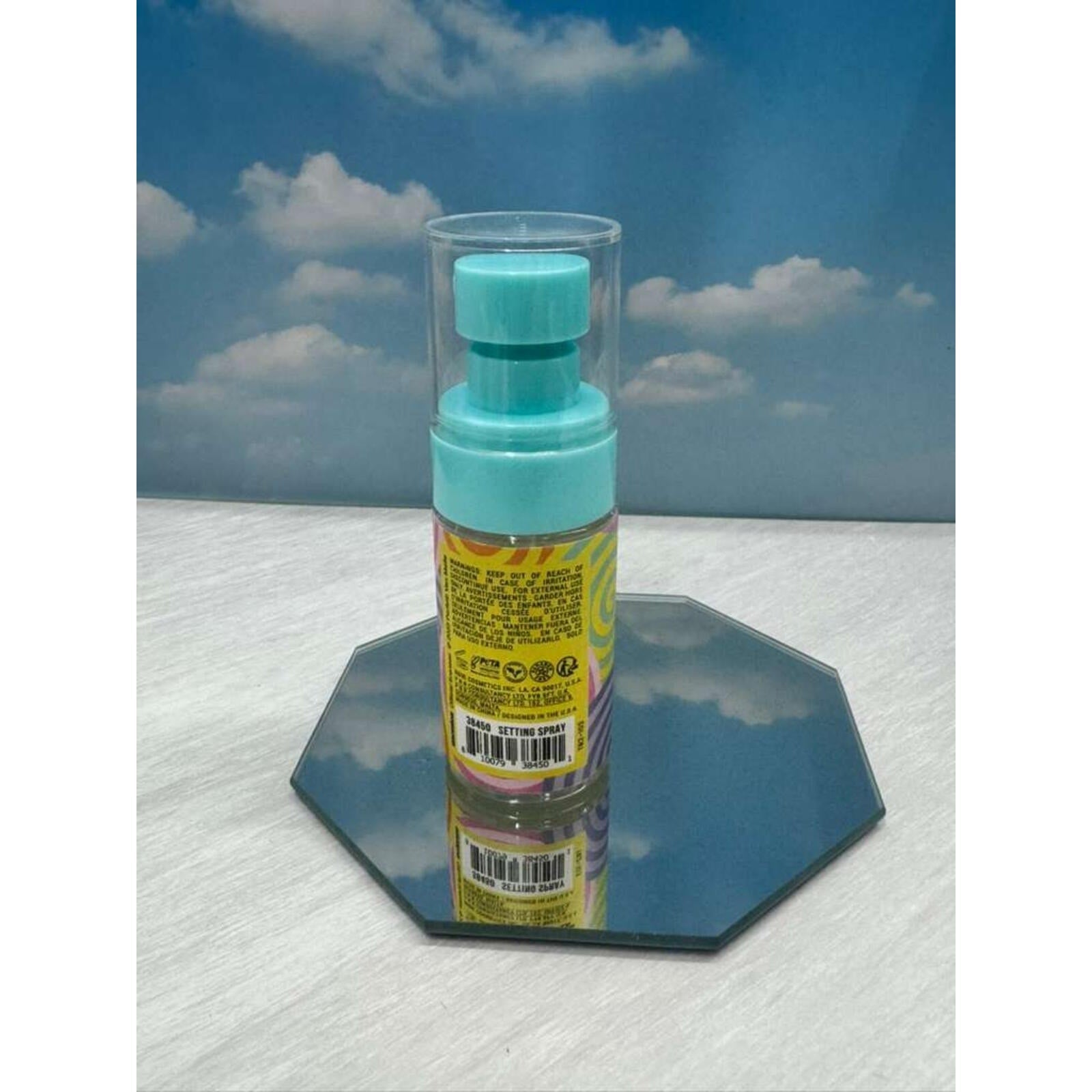 Rude x Mentos Beauty Airbrush Transfer Proof Setting Spray 45ml Long Lasting 2ea