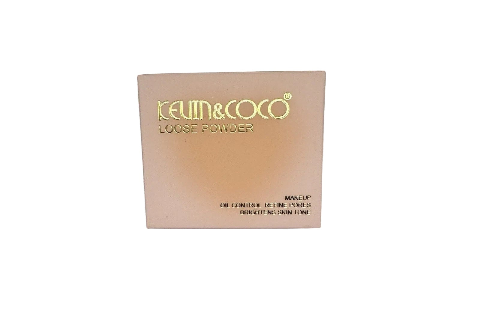 Kevin Coco Loose Powder Makeup Oil Control Refine Pores Brightens Skin Tone