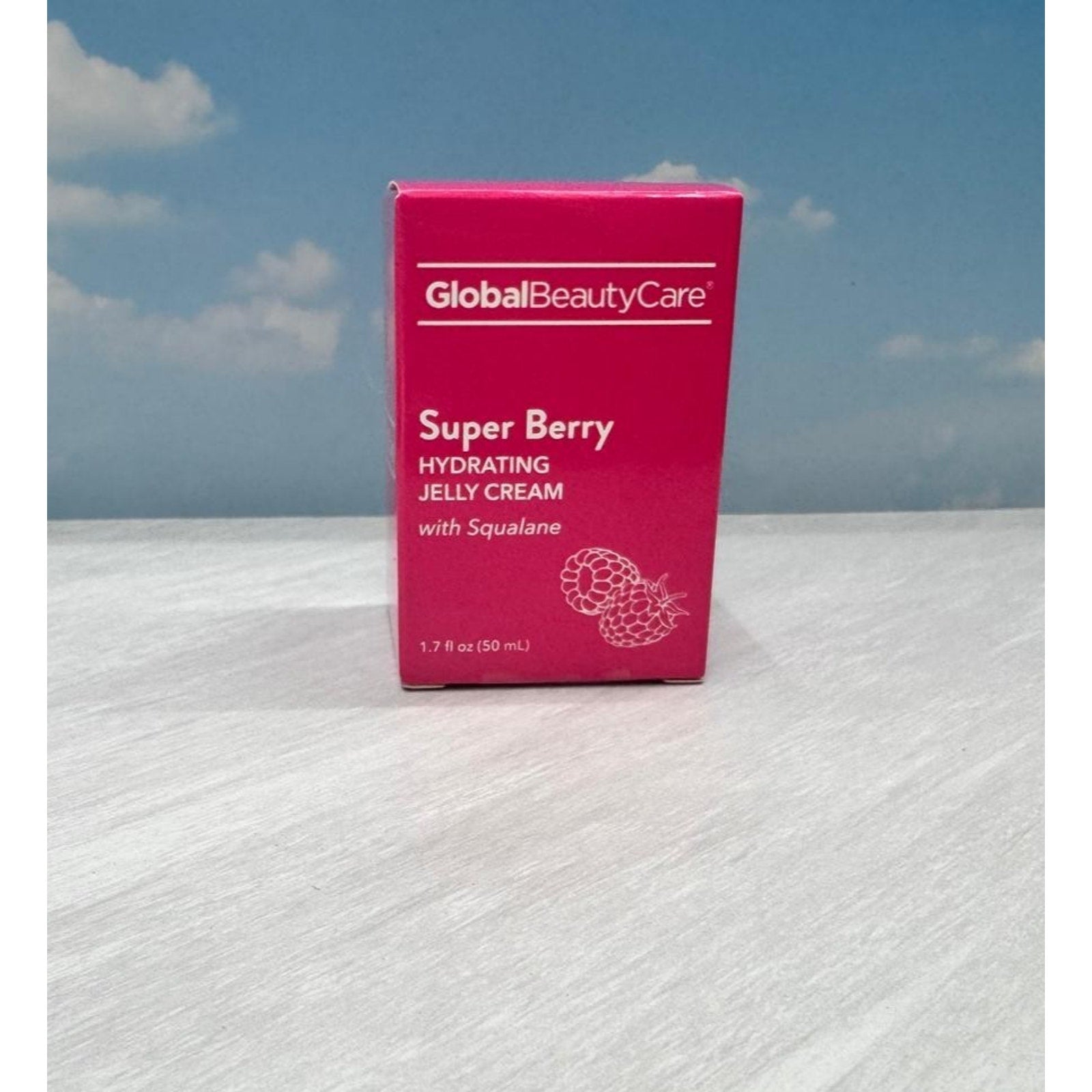 Global Beauty Care Super Berry Hydrating Jelly Cream with Squalane 1.7 oz Moistu