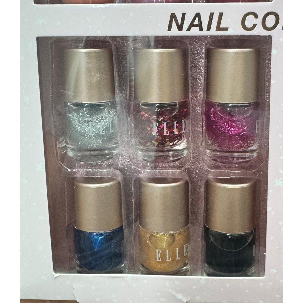 Elle Holiday Paris Nail Polish Collection 24 Pc Gift Set Mini Colors Travel NEW