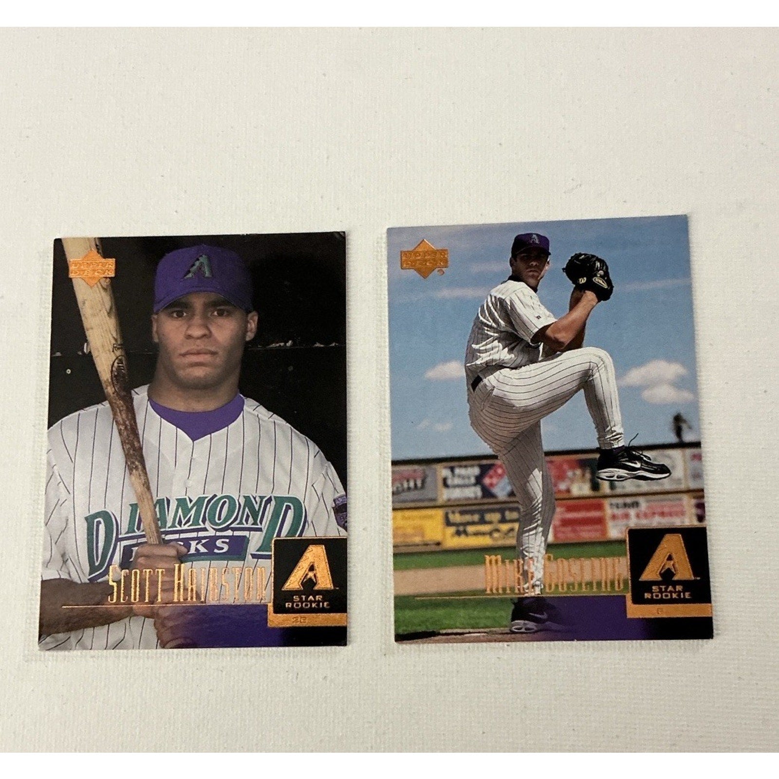 Arizona Diamondbacks Card Lot (21) Rookies Inserts Gonzalez Finley Williams