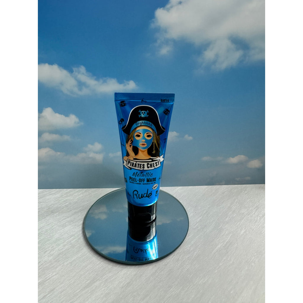 Rude Pirates Chest Metallic Peel Off Mask Set Blue & Green K-Beauty Face Mask Duo
