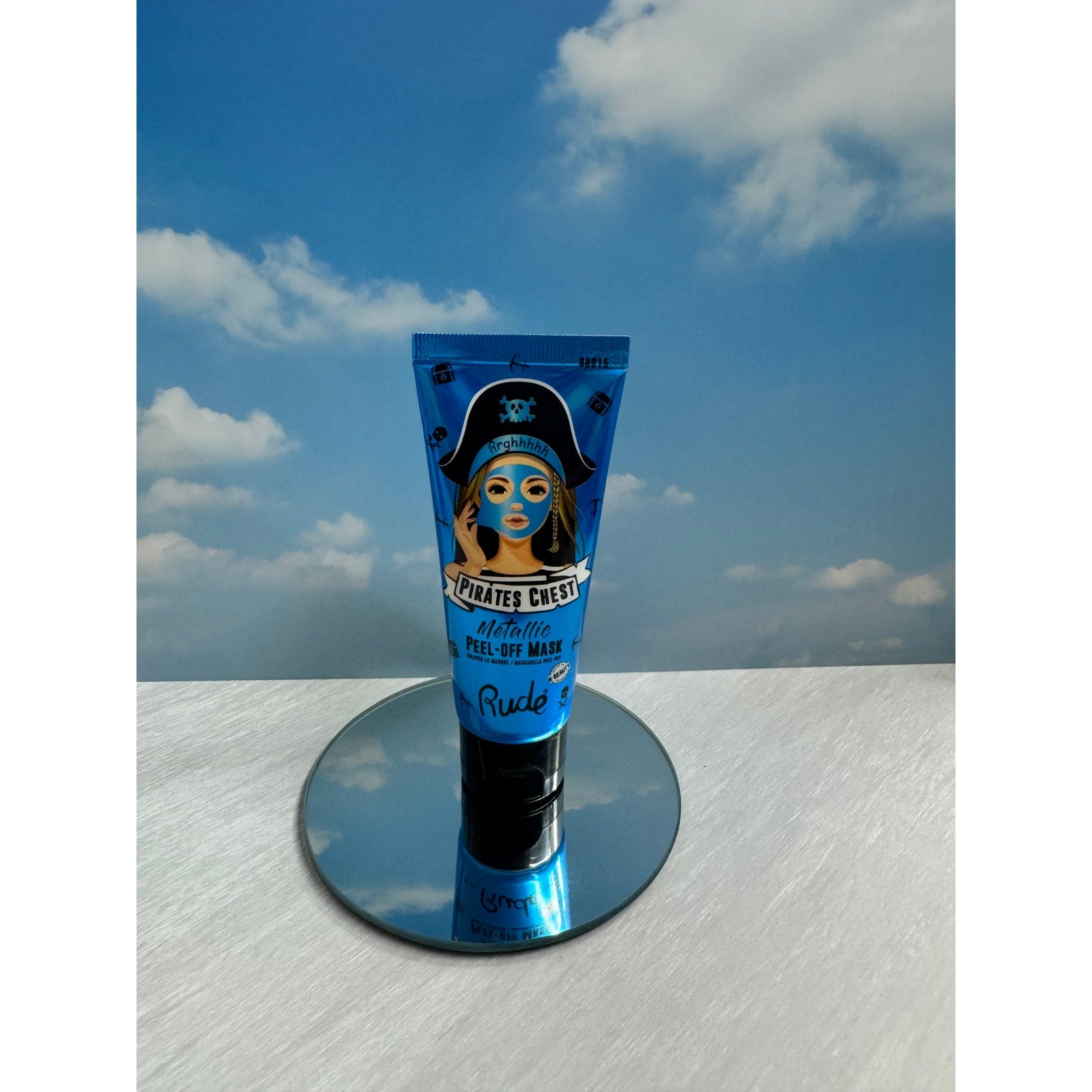 Rude Pirates Chest Metallic Peel Off Mask Set Blue & Green K-Beauty Face Mask Duo