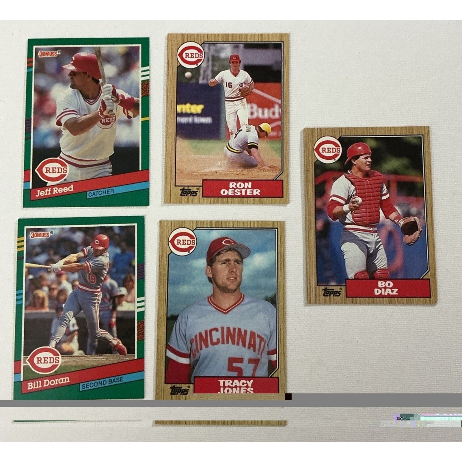 Great lot of Cincinnati Reds baseball cards Lot Of 62 Cards Good Condition