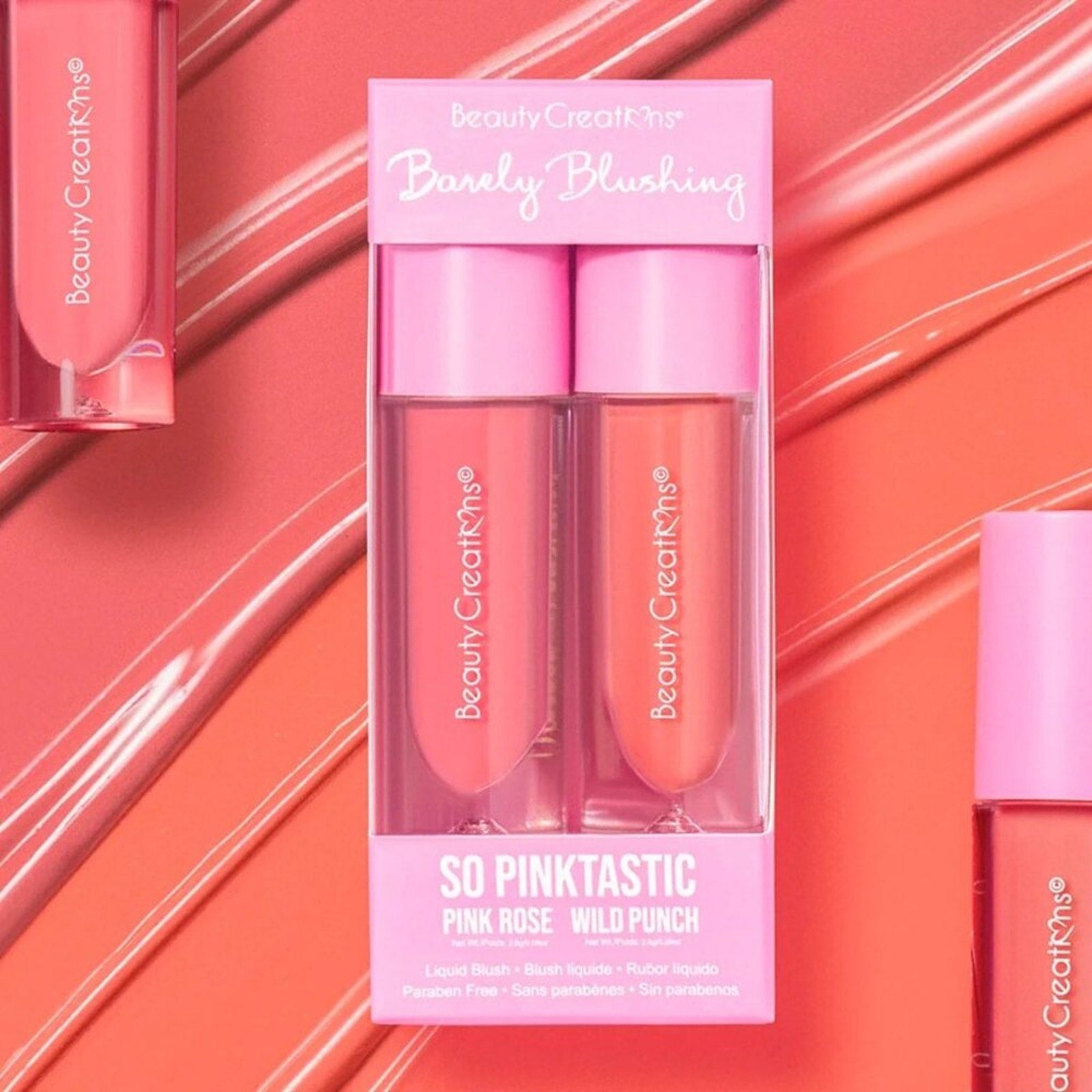 Beauty Creations Liquid Blush – Pink Rose & Wild Punch | Paraben-Free