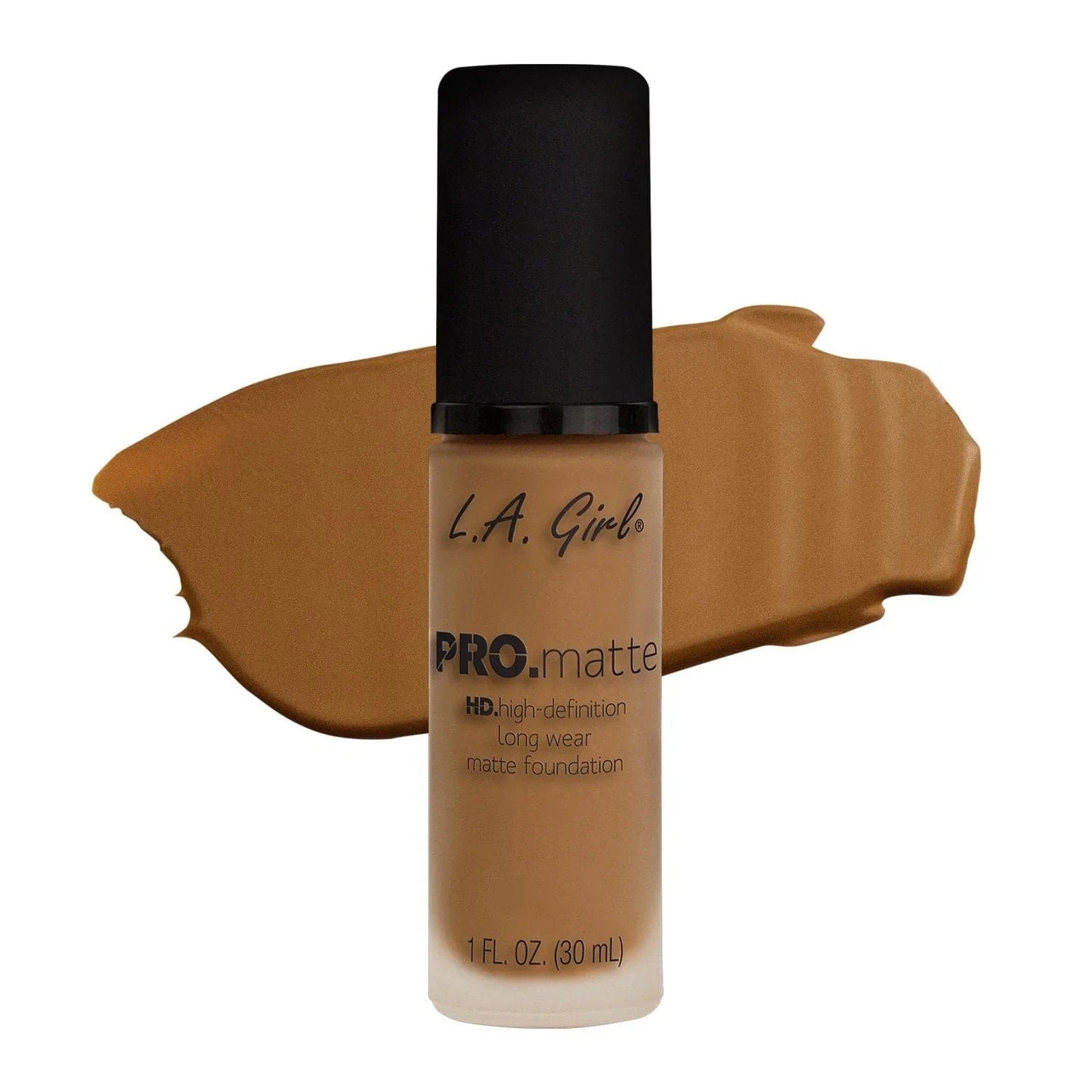 L.A. Girl PRO.matte HD Long Wear Matte Foundation GLM681 Caramel 1oz