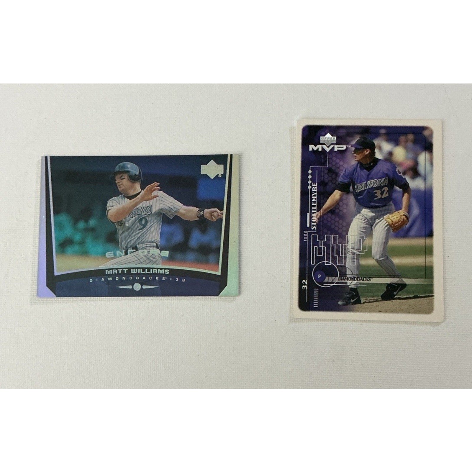 Arizona Diamondbacks Card Lot (21) Rookies Inserts Gonzalez Finley Williams