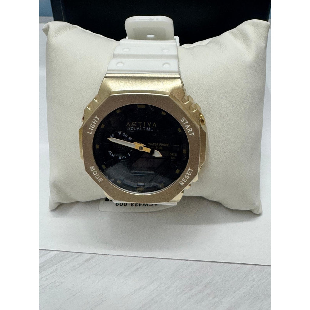 Activa Recon X Invicta Digital Watch 45.5mm White Gold Unisex ACW423-009