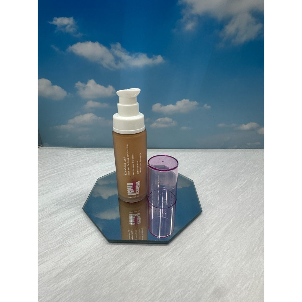UOMA Beauty By Sharon C, Flawless IRL Skin Perfecting Foundation (Honey Honey...