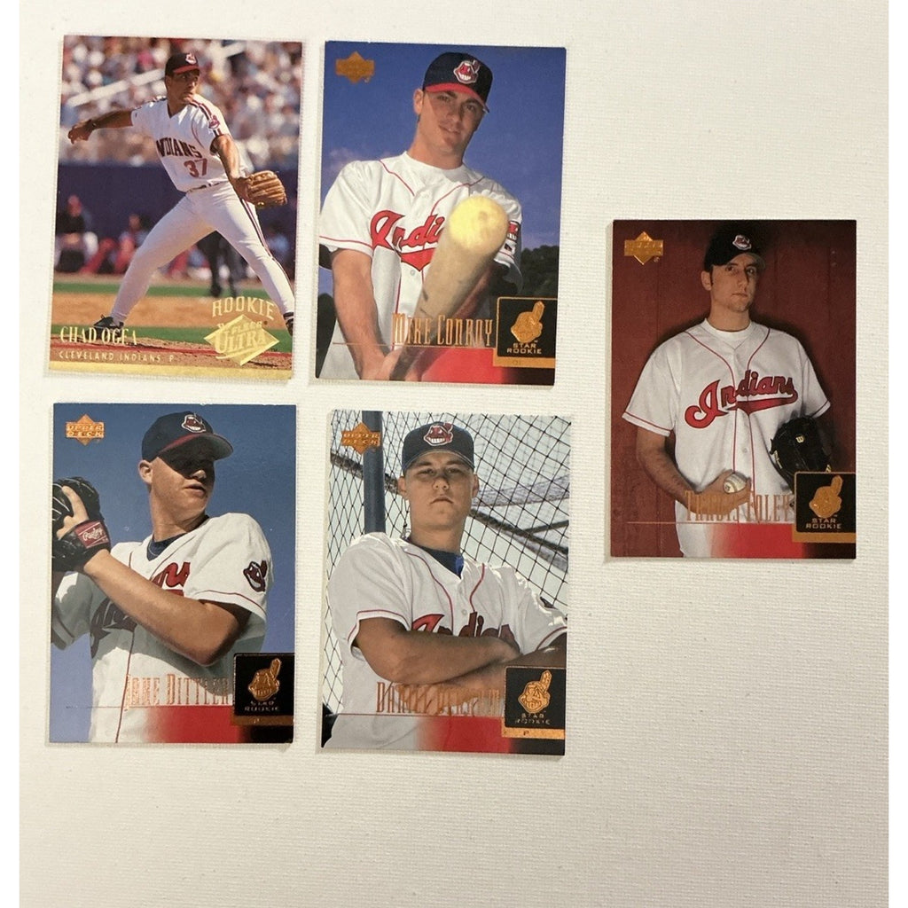 Indians Baseball Card Lot Manny Ramirez Thome Alomar Lofton Vizquel 73 Cards Goo