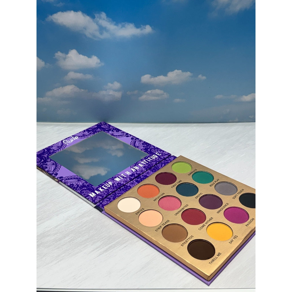 Rude Cosmetics Wild Nights 16 Matte Eyeshadow Palette Lingerie Collection