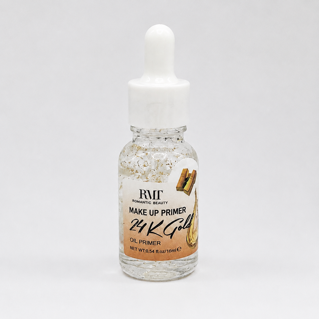 MAKE UP PRIMER 24k Gold  Oil Primer By Romantic Beauty Set Of 2