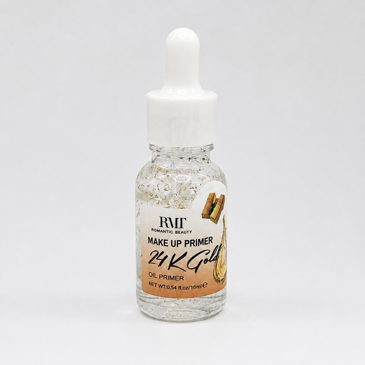 MAKE UP PRIMER 24k Gold  Oil Primer By Romantic Beauty Set Of 2