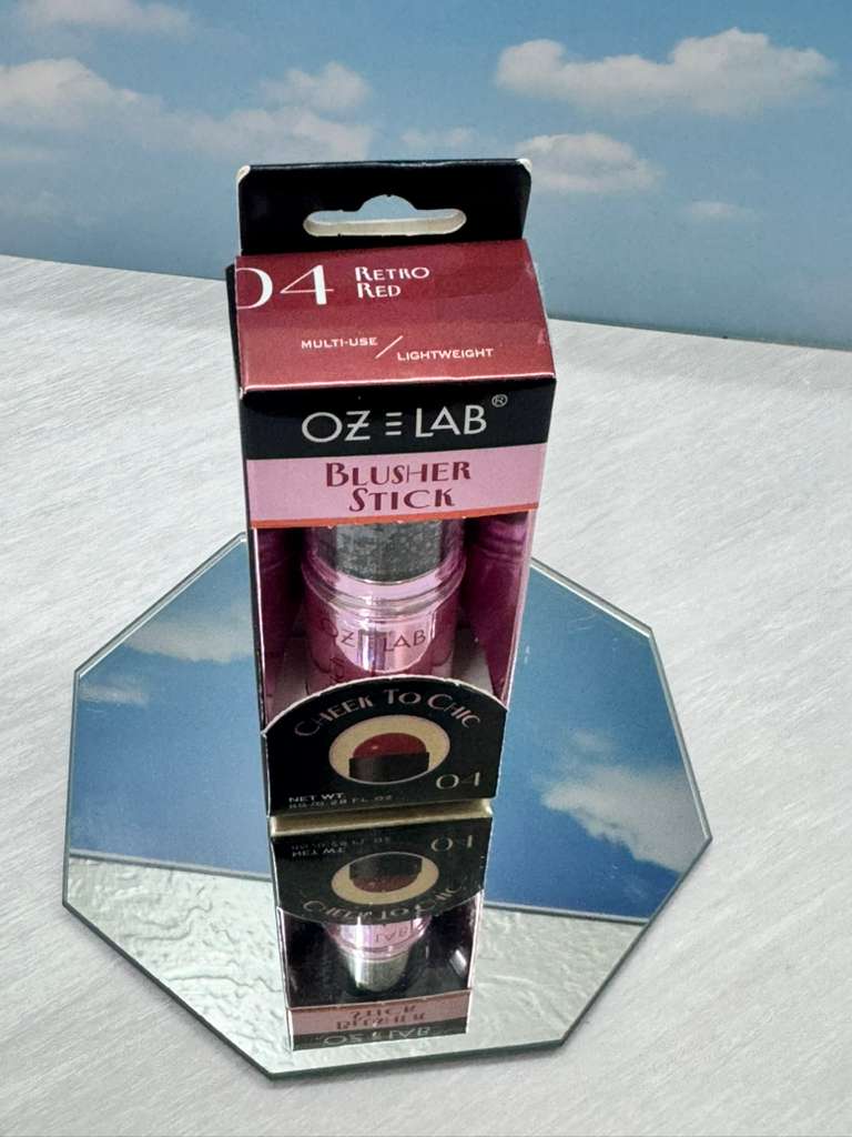 Oz Lab Beauty Blusher Stick -beautiful color - Cheek to Chic lightweight matte set of 4