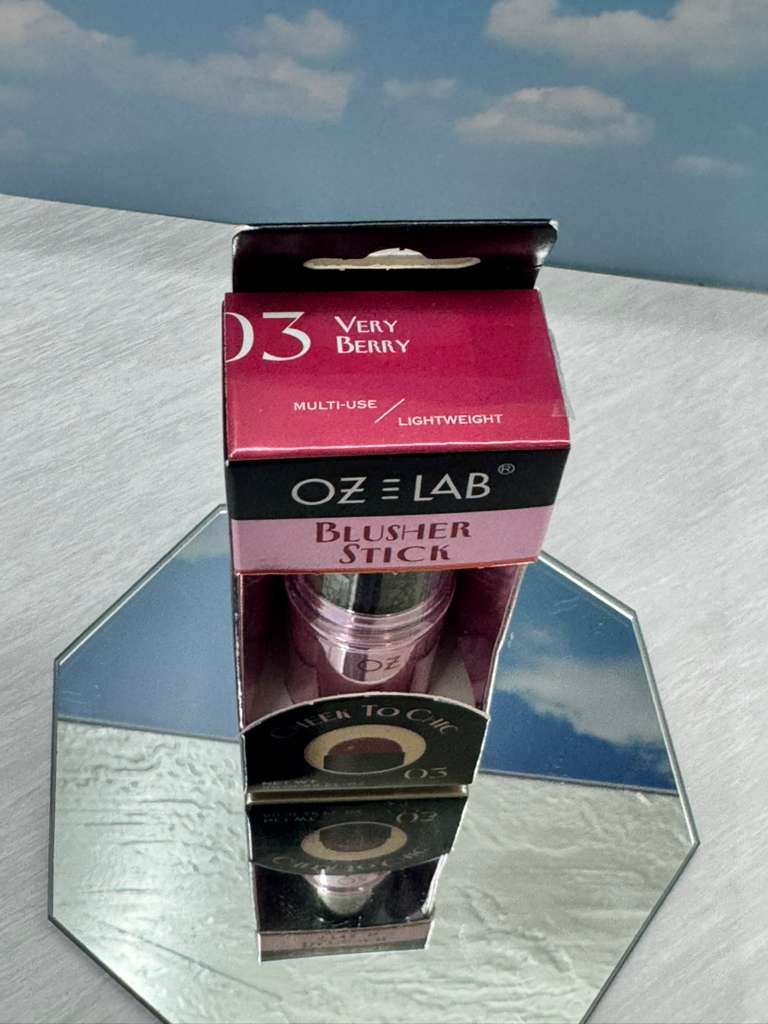 Oz Lab Beauty Blusher Stick -beautiful color - Cheek to Chic lightweight matte set of 4