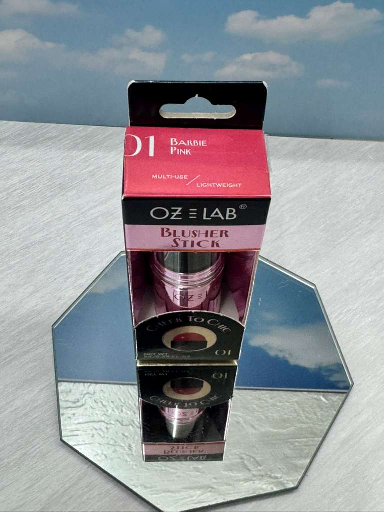 Oz Lab Beauty Blusher Stick -beautiful color - Cheek to Chic lightweight matte set of 4