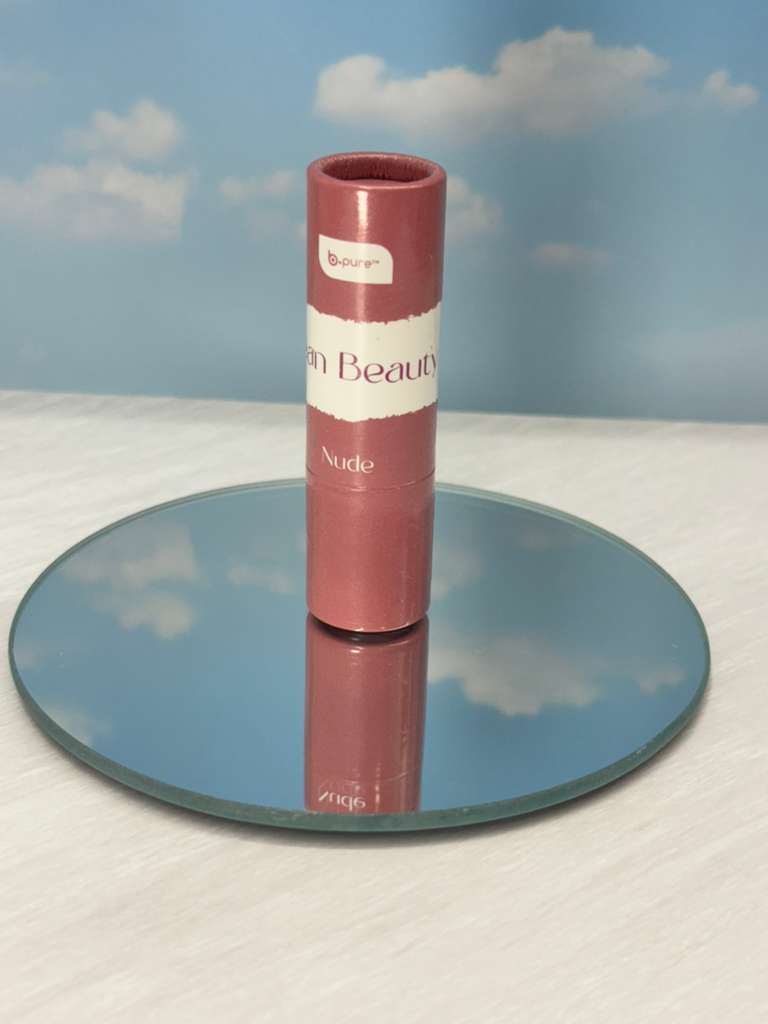 b.pure Clean Beauty Satin Lipstick nude + classic Red (set of2)