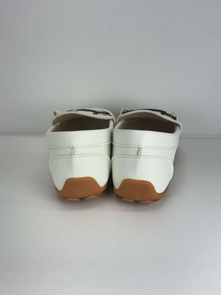Children Moccasin Shoes Boys Fashion Leather Shoes Children Simple Flats Moccasins for School Travel Play and Various parties
