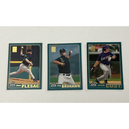 Arizona Diamondbacks Card Lot (21) Rookies Inserts Gonzalez Finley Williams
