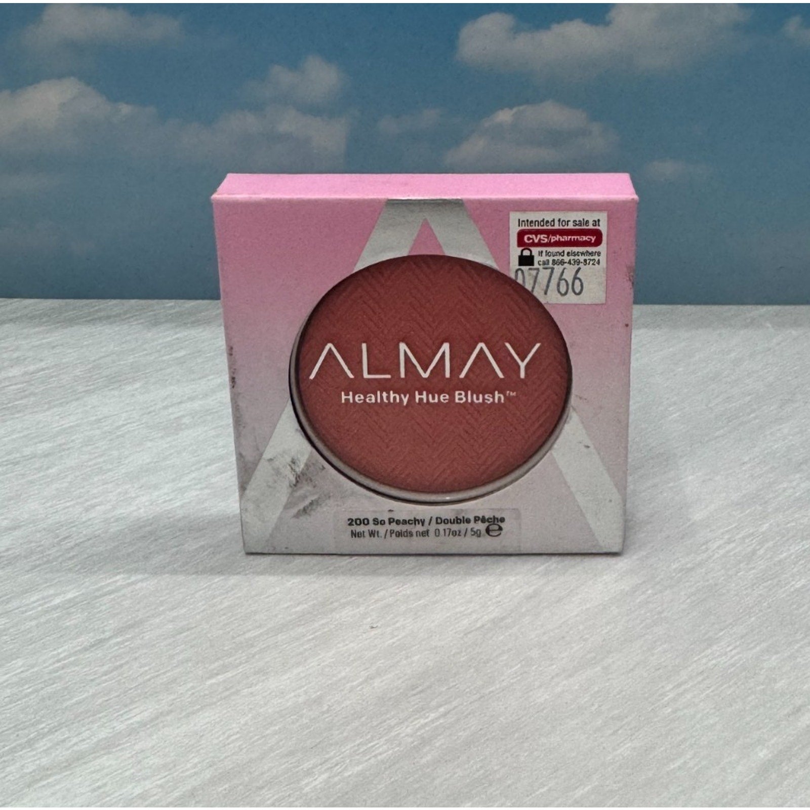 Almay Healthy Hue Blush 200 So Peachy Lightweight Radiant Blush 0.17oz