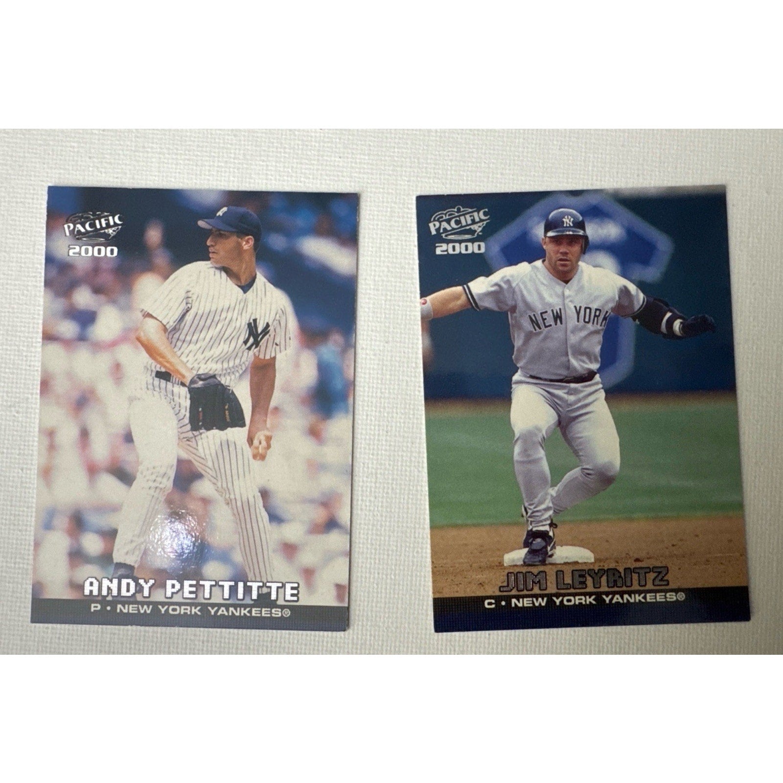 New York Yankees Baseball Card Lot Derek Jeter Bernie Williams Rivera Mixted 22