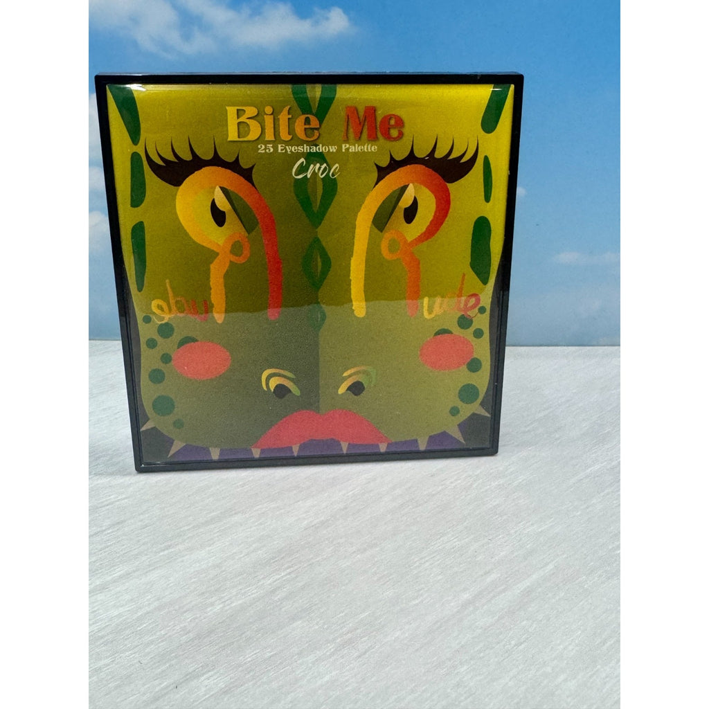 Rude Cosmetics Bite Me Croc 25 Eyeshadow Palette Matte & Shimmer Shades