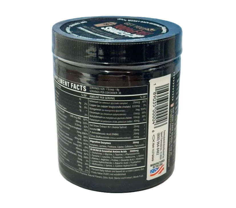 Multivitamin Powder - Drink Mix for Men Women BCAA Amino Acids Natural B Energy