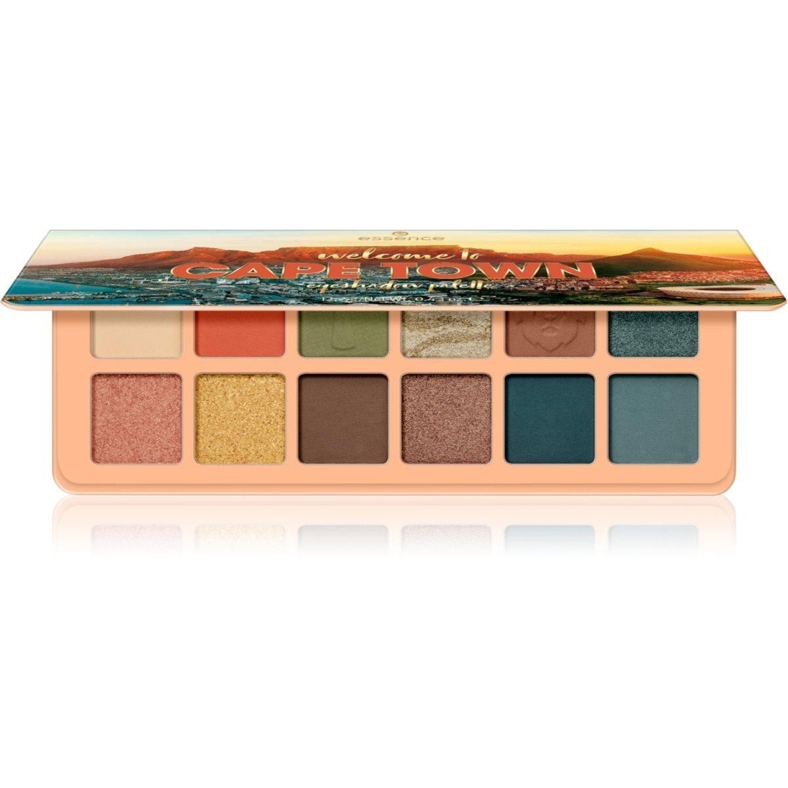 Essence Welcome To Cape Town Eyeshadow Palette 12 Color Matte Shimmer Vegan