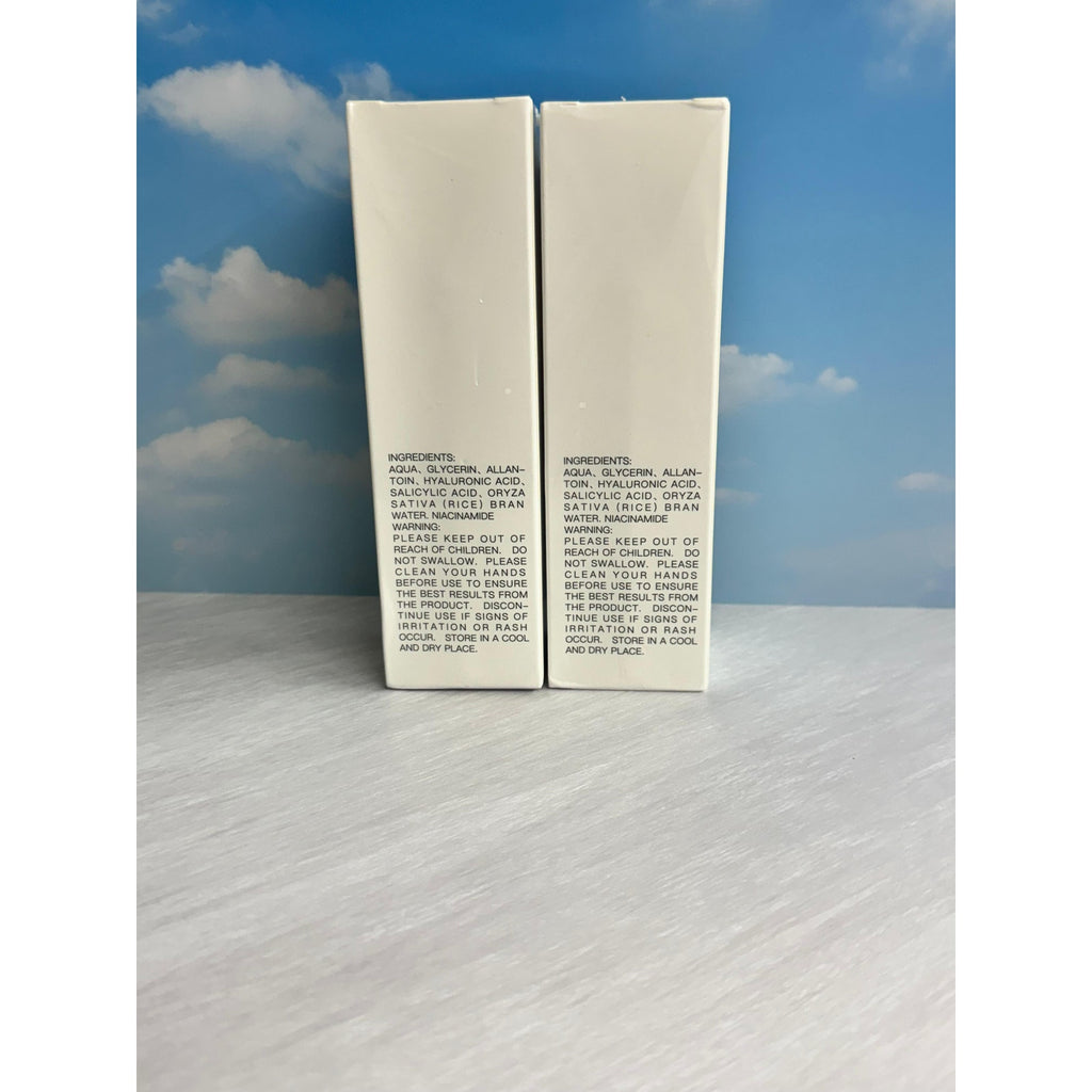 Exfoliant rice ampoule white and black rice, set of 2, 80ml