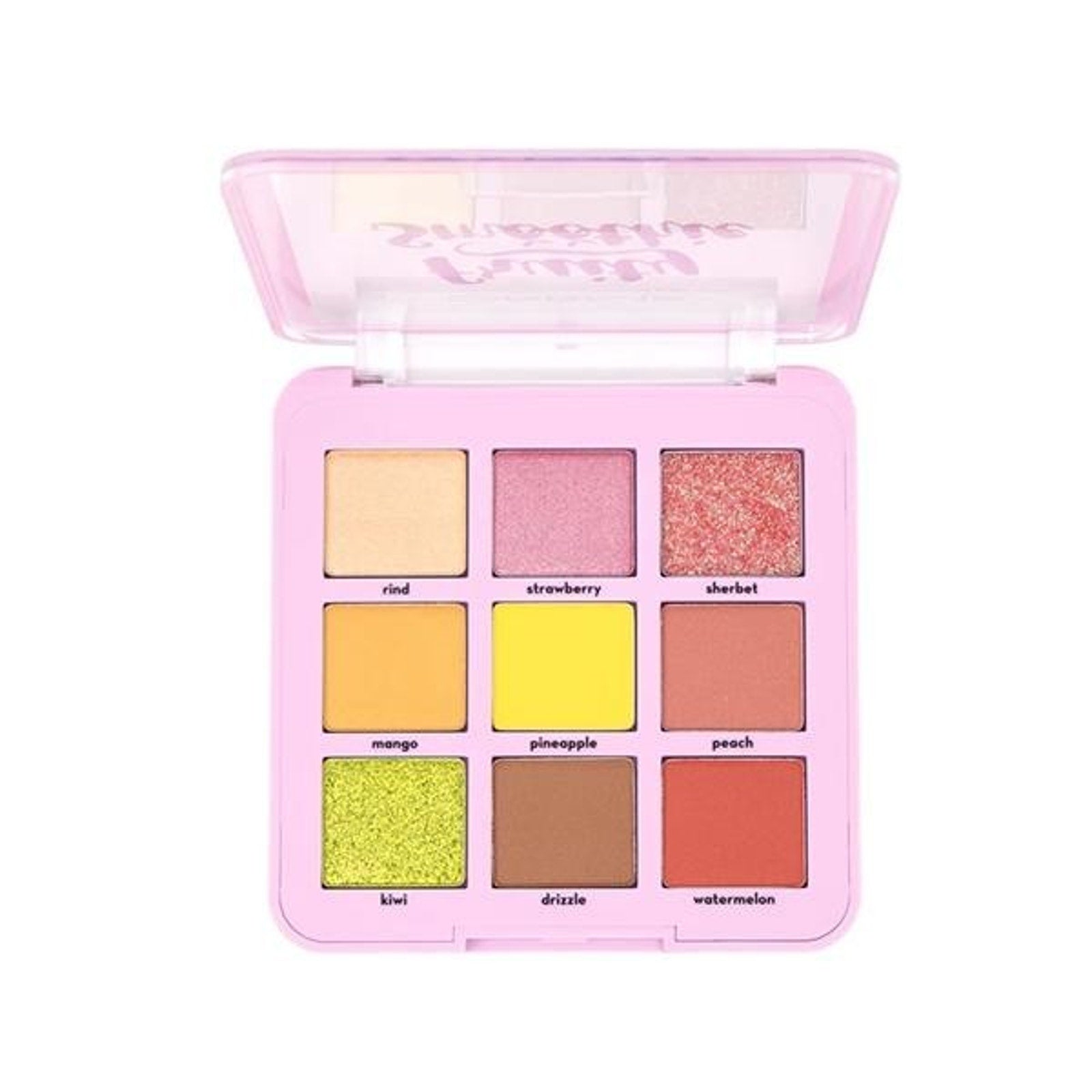The Crème Shop Fruity Smoothie 9 Color Eyeshadow Palette Travel Size Vegan