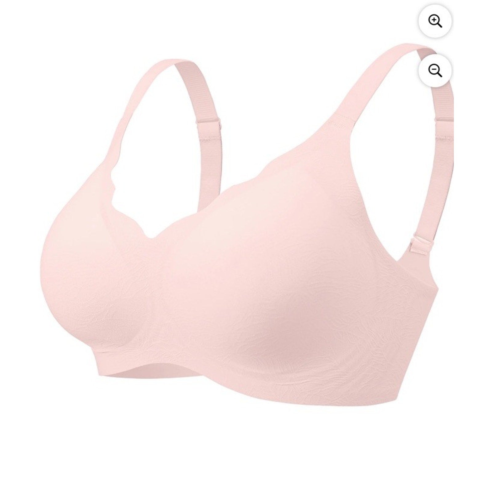 Wireless Seamless Jelly Bra for Women with Support - No Underwire Full Coverage