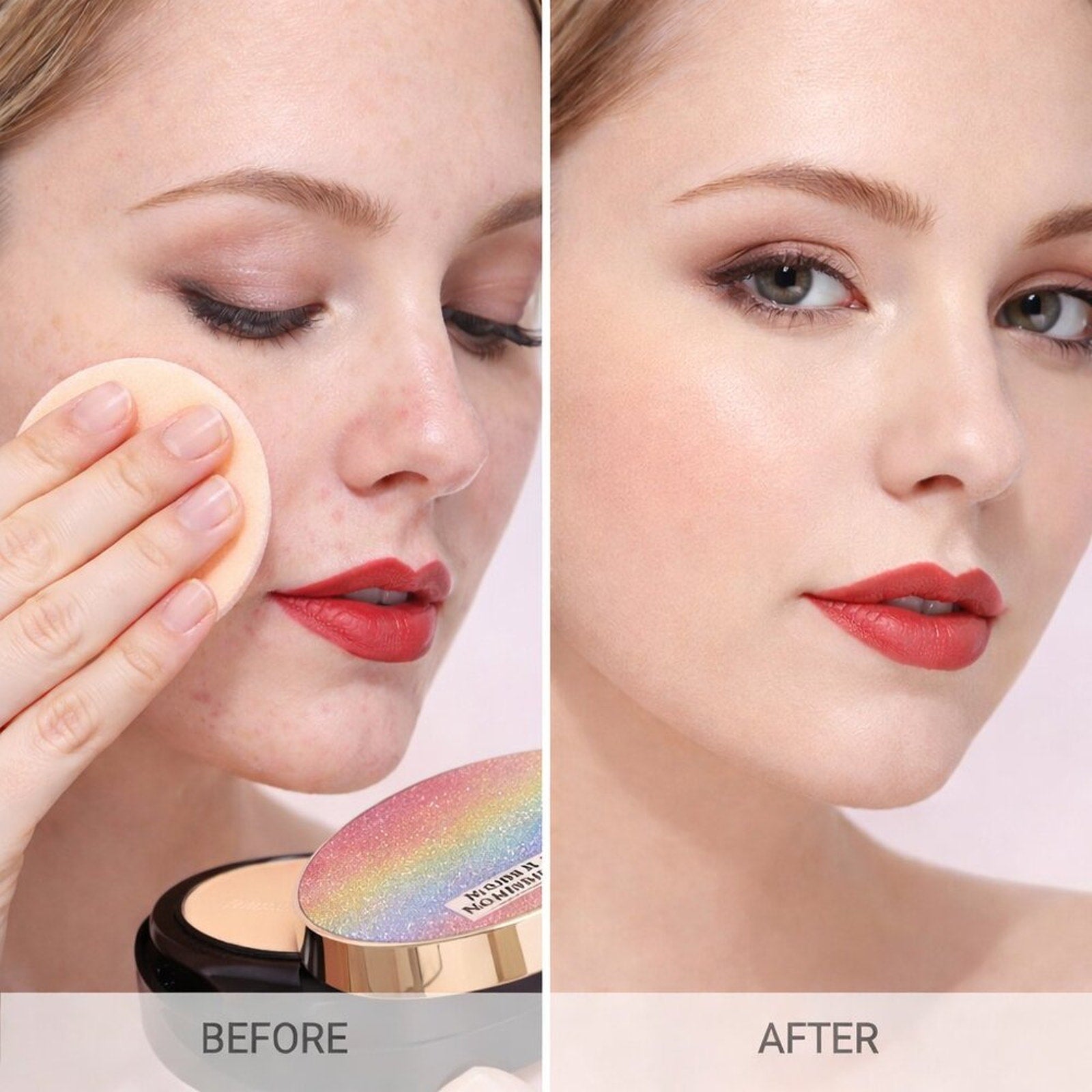 Romantic Beauty Powdery Double Cake – Control Powder #02