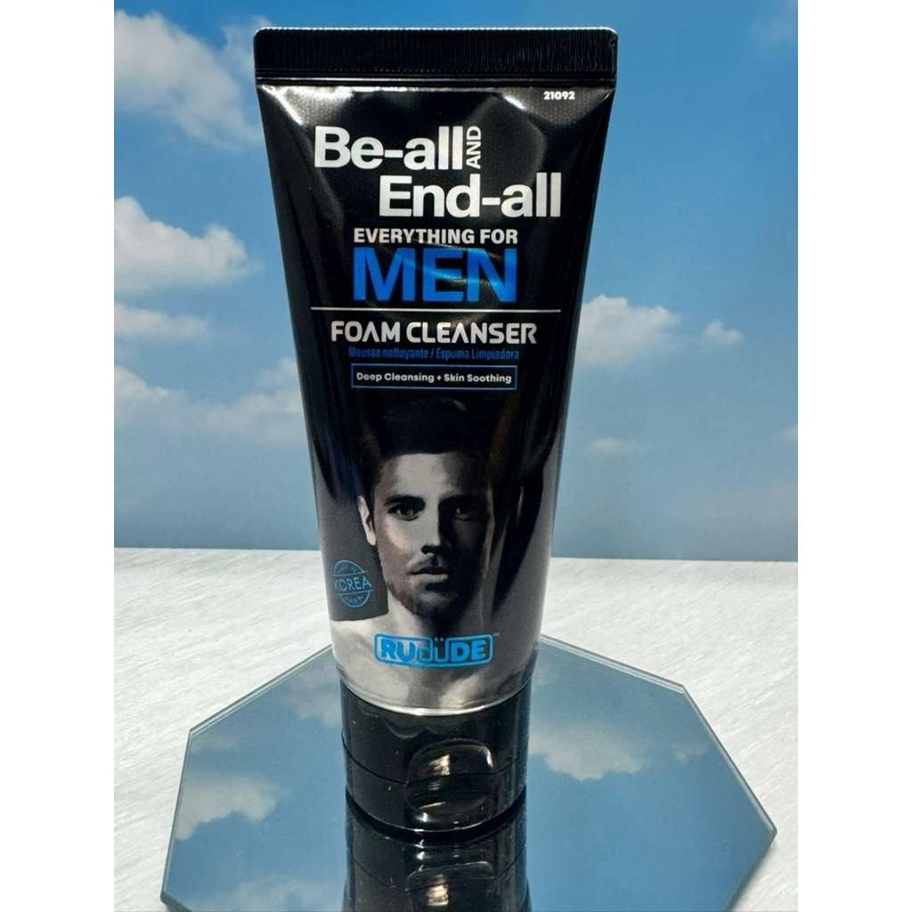 Rude Be-all and End-all Men Skincare Set Foam Cleanser & After Shave Lotion