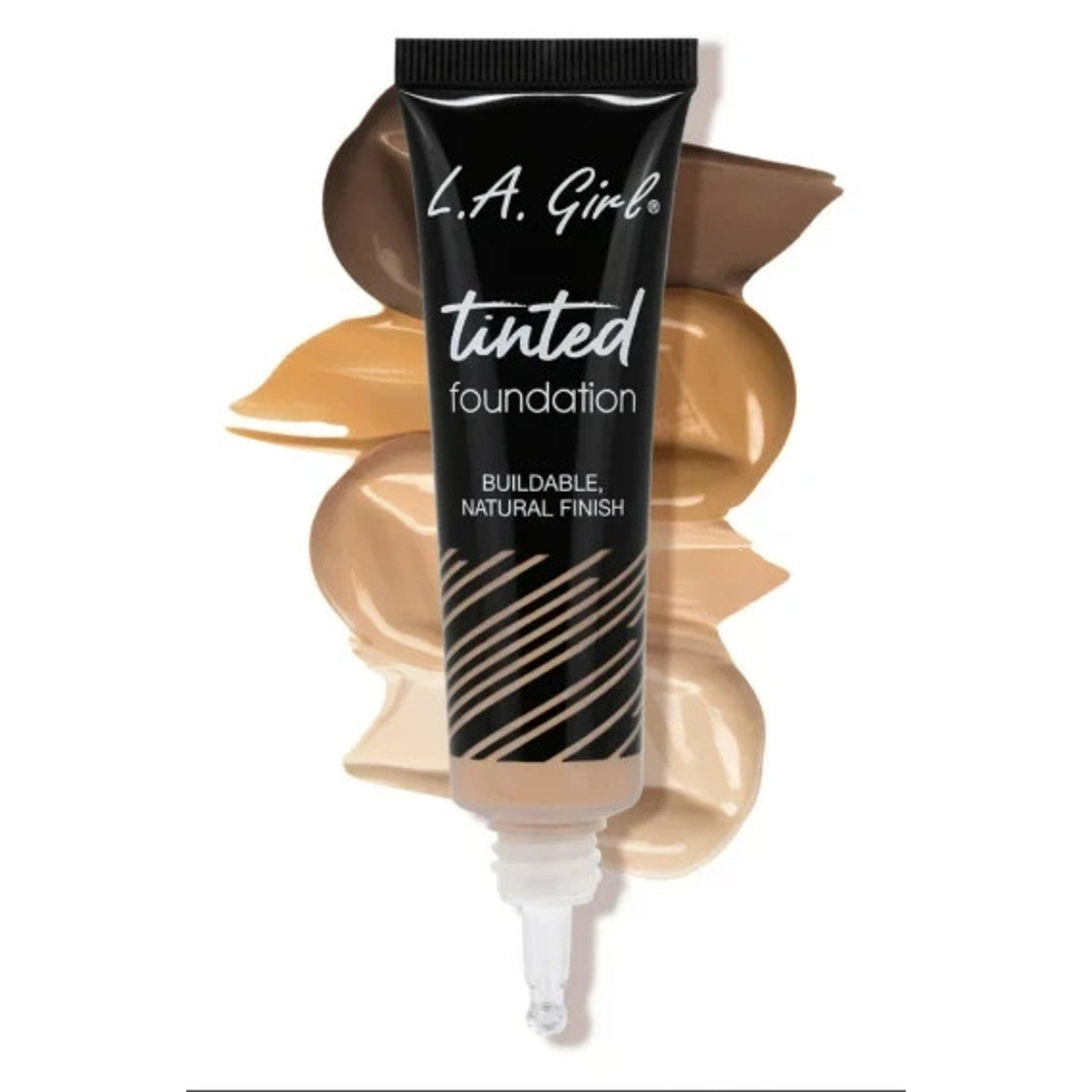 L.A. Girl Tinted Foundation Warm Sienna GLM768 Buildable Natural Finish 1oz