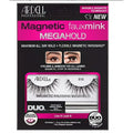 Ardell Magnetic Faux Mink Mega Hold 818 Eyelashes with DUO Adhesive Eyeliner Kit