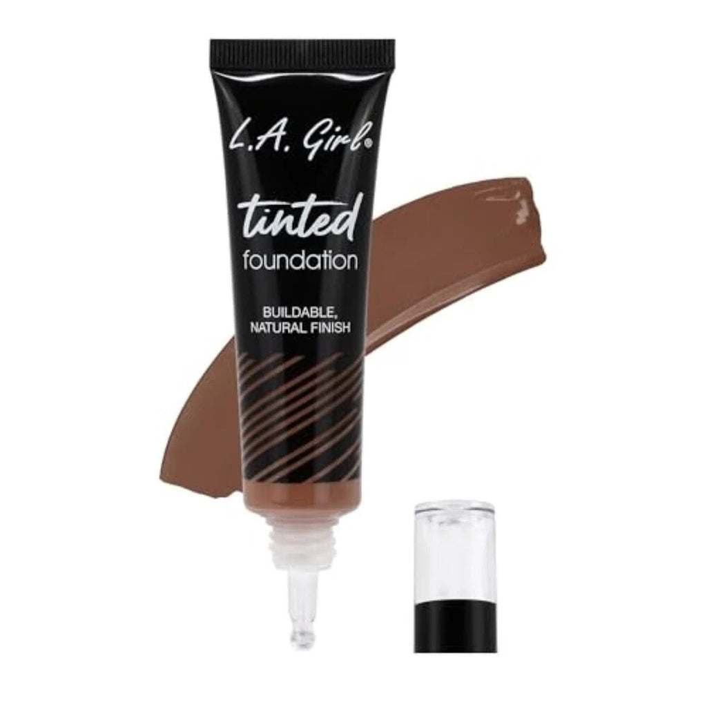 L.A. Girl Tinted Foundation Warm Sienna GLM768 Buildable Natural Finish 1oz