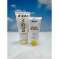 Milani Glow Gel Cleanser 3.4oz + Supergoop Glow Screen SPF 40 Skincare Set
